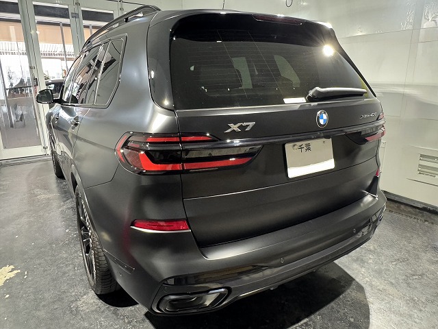 BMW X7 セラミックコーティング施工後　千葉