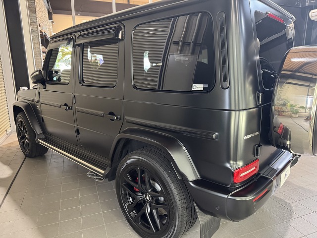 ベンツ　G63　ステルスプロテクションフィルム施工後　千葉