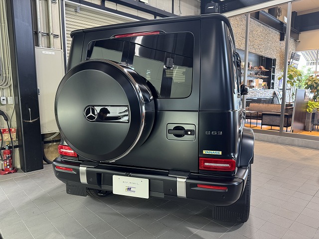 ベンツ　G63　ステルスプロテクションフィルム施工後　千葉