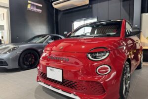 アバルト 500e　セラミックコーティング施工後　市川市
