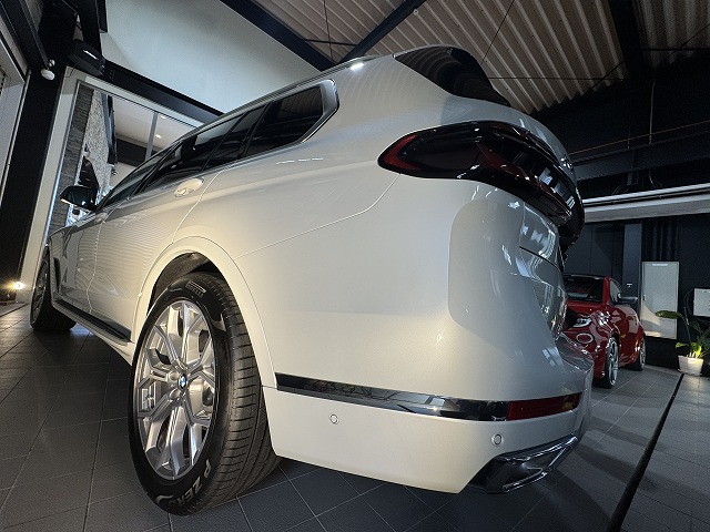 BMWX7 セラミックコーティング施工後　リア　千葉市