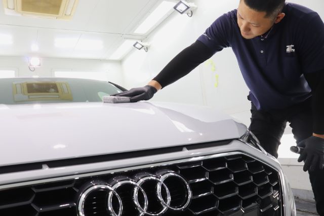 アウディA３のSystemX Pro塗り込み