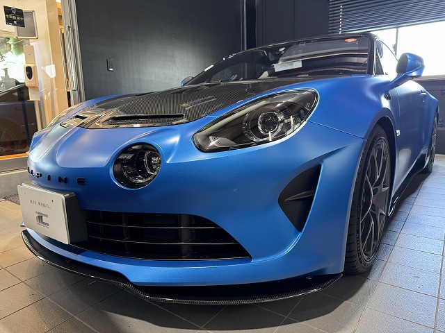 アルピーヌ A110R　プロテクションフィルム施工後　日立市