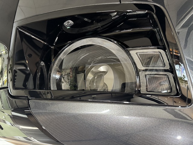 ランドローバー　ディフェンダー110　プロテクションフィルム施工後　水戸