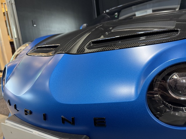 アルピーヌ A110R　プロテクションフィルム施工後　日立市