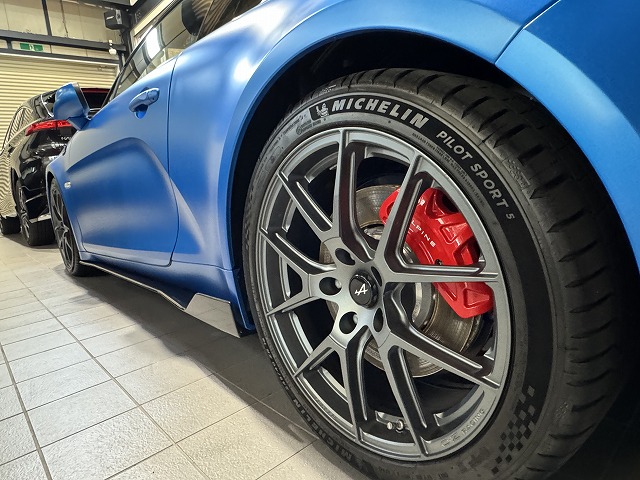 アルピーヌ A110R　プロテクションフィルム施工後　日立市