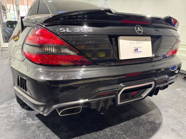 メルセデスベンツSL350 完成後のリア写真