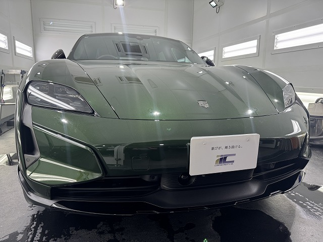ポルシェ タイカン クロスツーリスモ 内装コーティングフルパッケージ施工後 完成写真 新宿