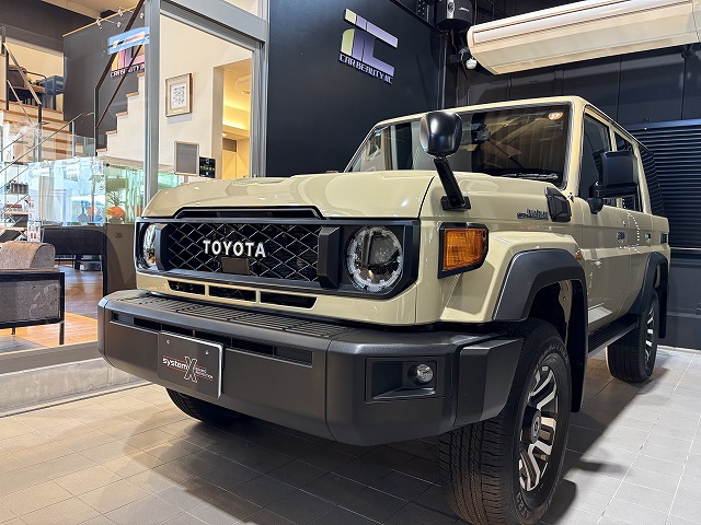 0004 - トータルカービューティIIC トヨタ ランドクルーザー70 セラミックコーティング施工後 完成写真 越谷市