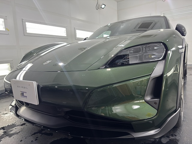0005 - トータルカービューティIIC ポルシェ タイカン クロスツーリスモ オプションコーティング施工後 完成写真 新宿
