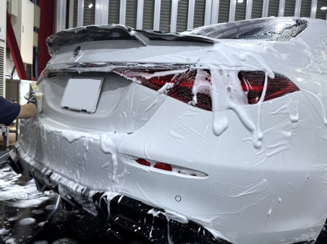 メルセデスベンツ ブラバスにセラミックコーティング 洗車