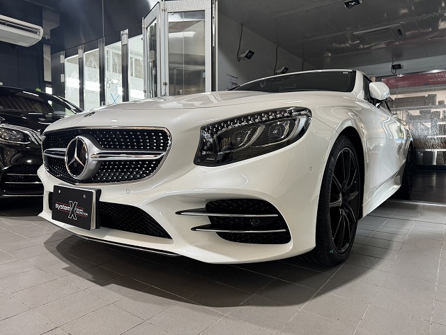004 - トータルカービューティIIC メルセデスベンツS560カブリオレ セラミックコーティング施工後 完成写真 浦安市
