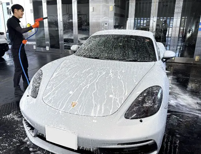 ポルシェ 718ケイマンにセラミックコーティング 洗車 - トータルカービューティIIC ポルシェ 718ケイマンにセラミックコーティング 洗車