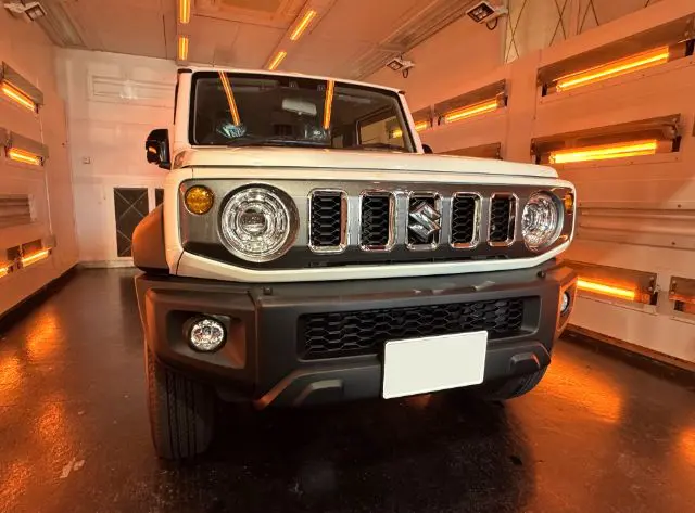 スズキ ジムニーノマドにセラミックコーティング 遠赤外線乾燥 - トータルカービューティIIC スズキ ジムニーノマドにセラミックコーティング 遠赤外線乾燥