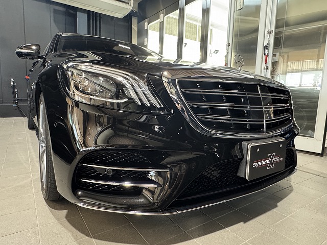 009 - トータルカービューティIIC メルセデスベンツS450 セラミックコーティング施工後 完成 市川市