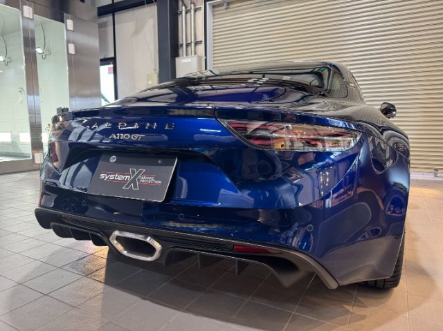 アルピーヌA110S　セラミックコーティング施工が完了