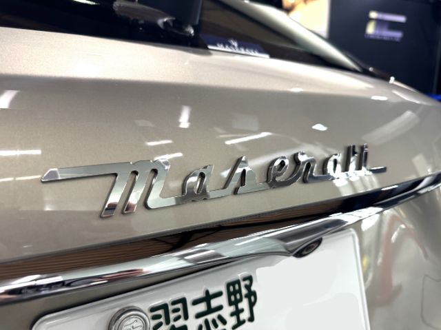 マセラティレヴァンテのカーコーティングが完了