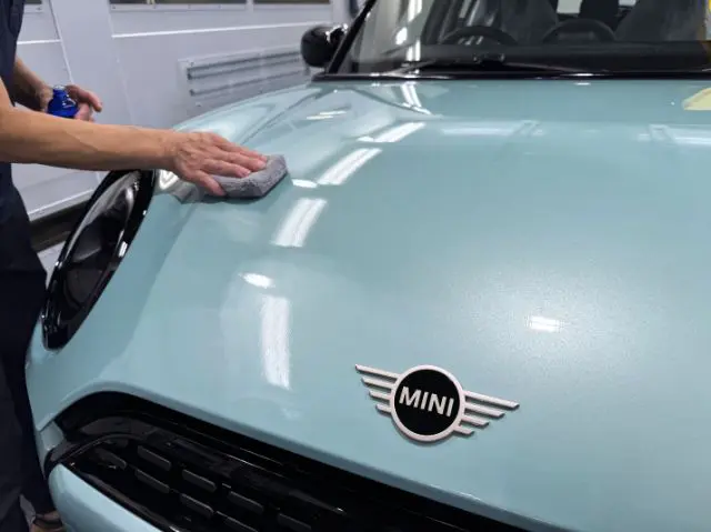 BMW MINIクーパーSにセラミックコーティング コーティング - トータルカービューティIIC BMW MINIクーパーSにセラミックコーティング コーティング