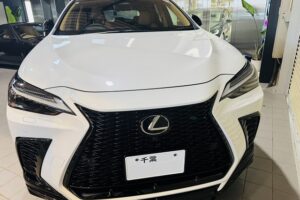 レクサスNX350　セラミックコーティング施工後　完成　千葉市