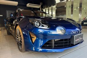 アルピーヌA110S　セラミックコーティング施工が完了