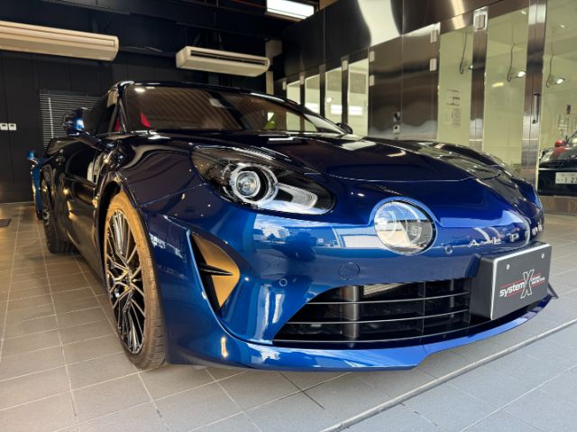 アルピーヌA110S　セラミックコーティング施工が完了