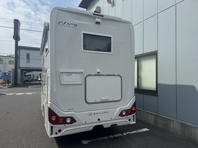 キャンピングカーSAKURA　セラミックコーティング施工後　完成　つくば市