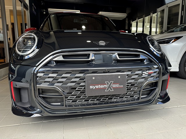 BMW MINIジョンクーパーワークス　セラミックコーティング施工後　川崎