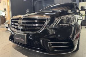 メルセデスベンツS450　セラミックコーティング施工後　完成　市川市