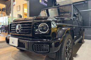 ベンツGクラスにプロテクションフィルムを施工完了
