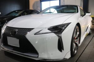 レクサスLCプロテクションフィルム施工が完了