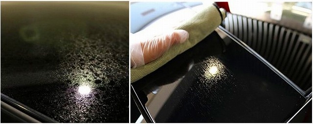 イオンデポジット除去1 - トータルカービューティIIC ボディコーティング イオンデポジット除去