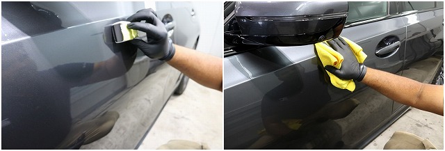 コーティング塗布 - トータルカービューティIIC ボディコーティング コーティング塗布