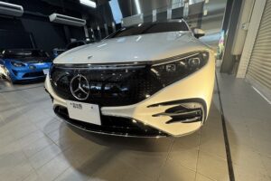 メルセデスベンツEQS450+　セラミックコーティング施工後　完成　八千代市