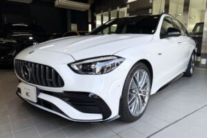 メルセデスベンツ AMG C43にセラミックコーティング　アイキャッチ