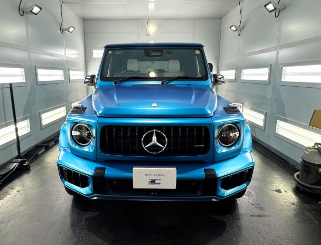 メルセデスベンツ AMG G63にマットコーティング【System X Max MF】完成　正面