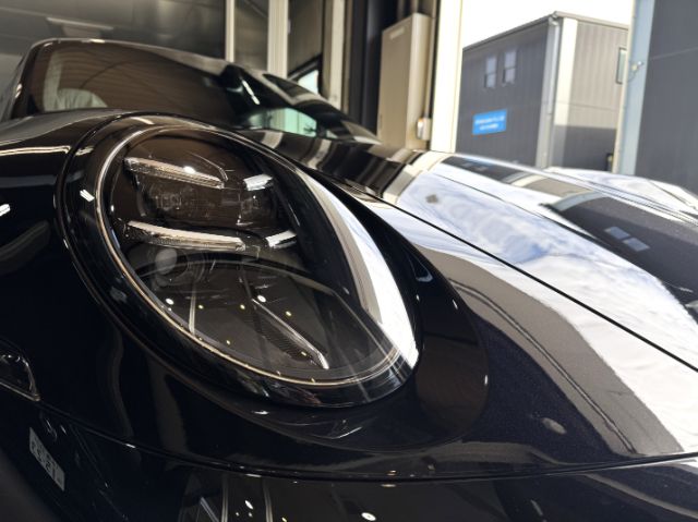 ポルシェ911カレラSにプロテクションフィルム施工完了