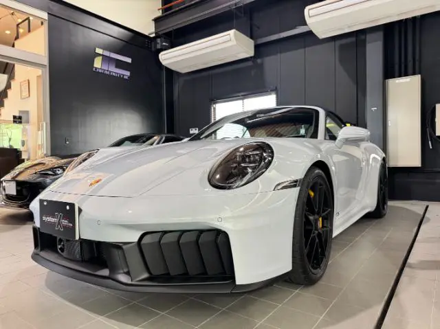 ポルシェ 911カレラGTS セラミックコーティング施工後 完成写真 文京区