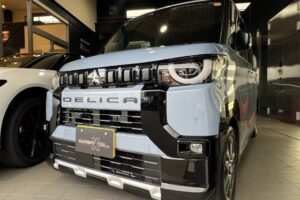 三菱 デリカミニ　セラミックコーティング施工後　完成写真　成田市