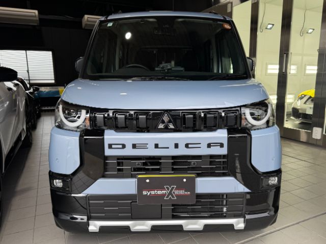 三菱 デリカミニ　セラミックコーティング施工後　完成写真　成田市