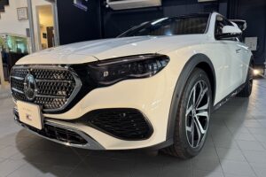 メルセデスベンツ E220dオールテレイン プロテクションフィルム施工後　完成写真　品川区