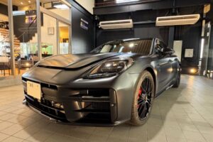 ポルシェ パナメーラGTS　プロテクションフィルム施工後　小金井市