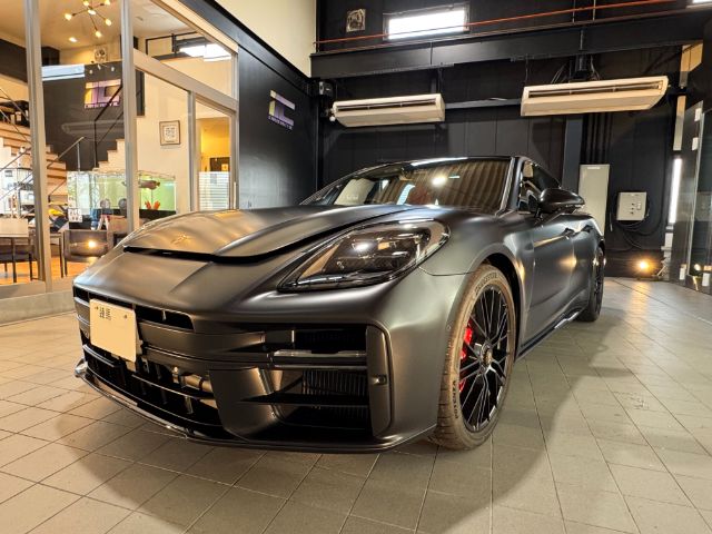 ポルシェ パナメーラGTS　プロテクションフィルム施工後　小金井市