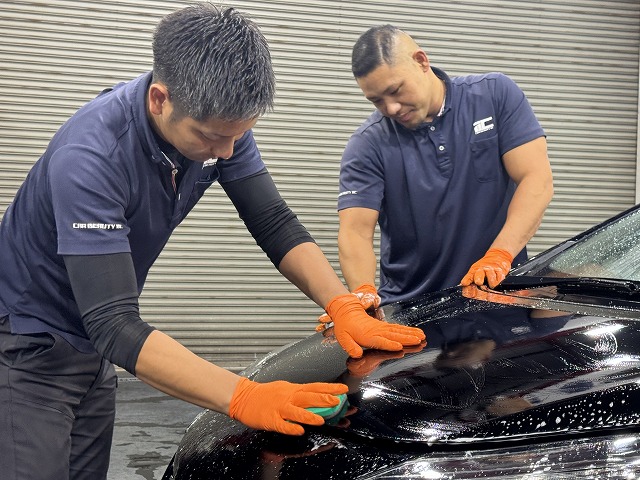 日産 ノートNISMO　下地処理の様子　市川市