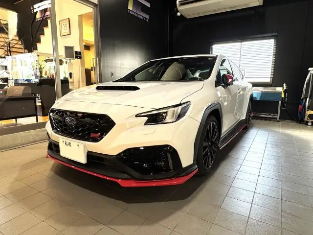 スバル WRX セラミックコーティング施工後 完成写真 船橋市