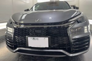 レクサス LBX セラミックコーティング施工後　完成写真　市川市