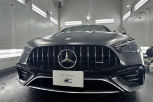 メルセデスベンツCLE53　プロテクションフィルム施工後　完成写真　流山市