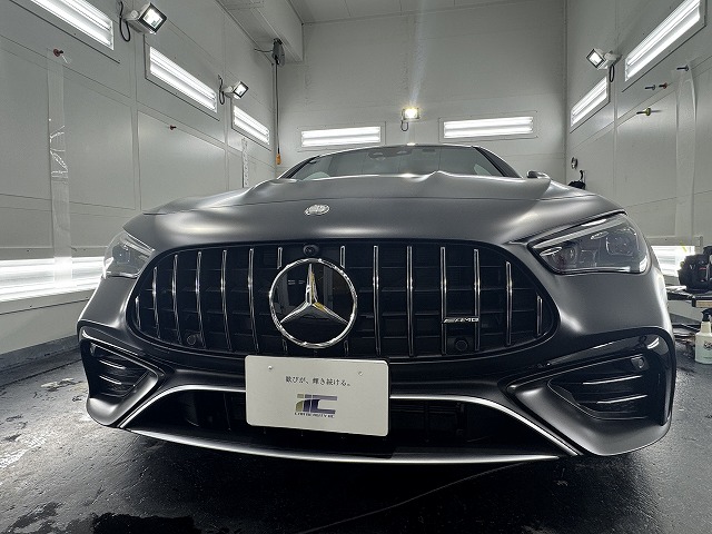 016 - トータルカービューティIIC メルセデスベンツCLE53 プロテクションフィルム施工後 完成写真 流山市