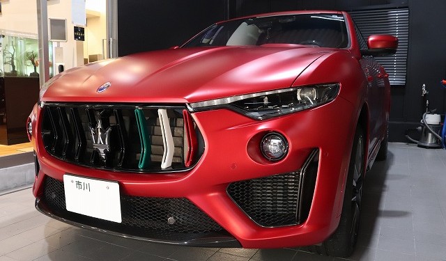 カービューティーIICのプロテクションフィルムメニューを紹介するイメージ