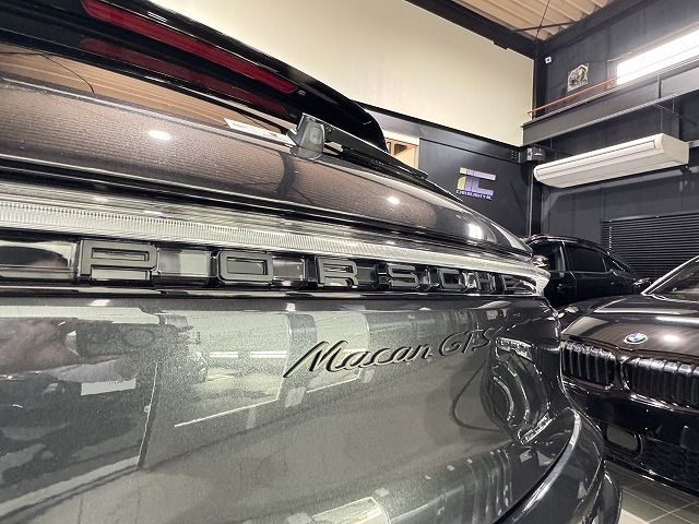 ポルシェマカンGTS　ガラスコーティング施工後　完成写真　長野