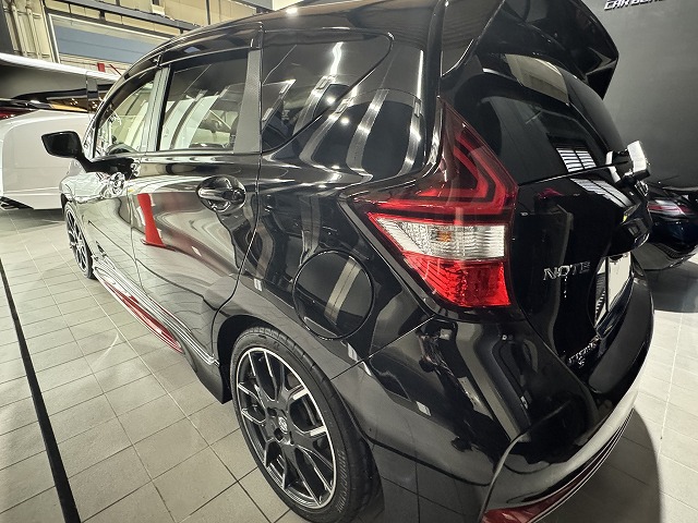 日産 ノートNISMO　がラスコーティング施工後　完成　市川市